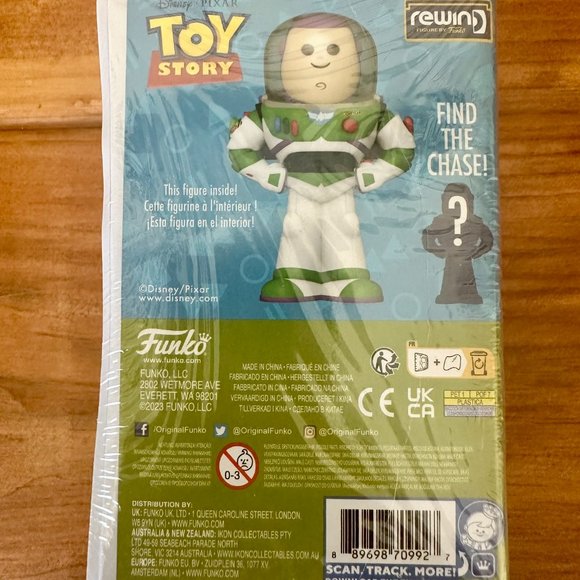 Buzz Lightyear Funko Rewind Vinyl Figure -New Sealed in Box with Chance of Chase - Picture 8 of 9